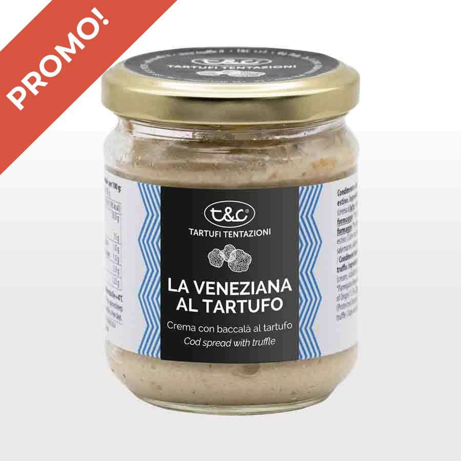 La Veneziana Al Tartufo Crema Con Baccalà Al Tartufo