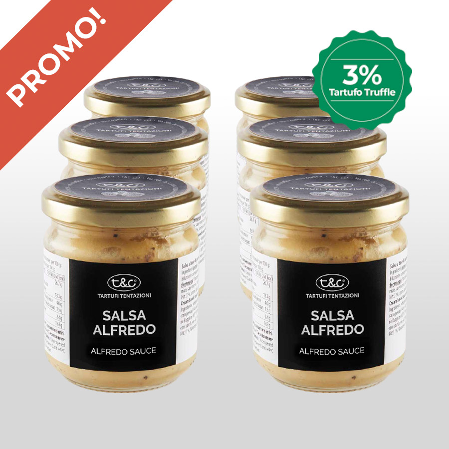 Alfredo Sauce (3%) Promo Pack (6x80gr)